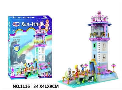 美人鱼系列743PCS - OBL712491