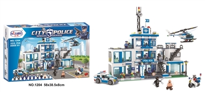 城市警察系列1215PCS - OBL712502