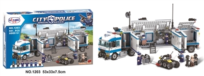 城市警察系列(移动指挥车)691PCS - OBL712503