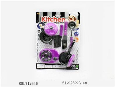 Violet black tableware - OBL712646