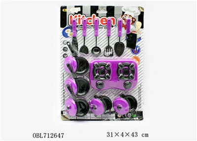 Violet black tableware - OBL712647
