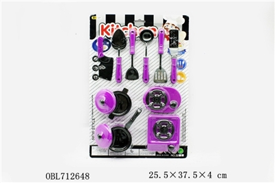 Violet black tableware - OBL712648