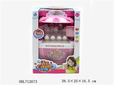 Ice cream supermarket cart - OBL712673