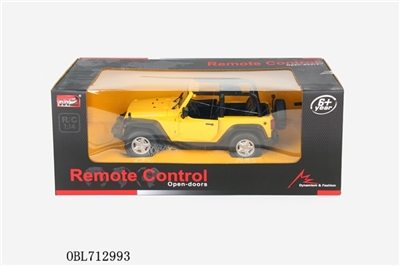 1:14 jeep square automatic door remote control electric door manually open the back cover - OBL712993