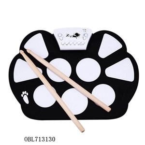 Silicone dampened, drum drum (black) - OBL713130