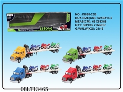 Inertial platform car tow three bikes - OBL713465