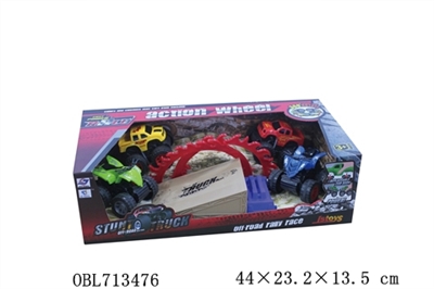 A small box scenario cross-country single inertial protection frame suit (contains four car, a fire, - OBL713476