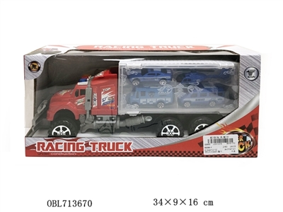 Inertial car four police cars - OBL713670