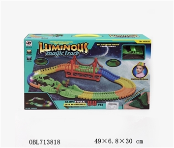 Luminous puzzle since the electric railway - OBL713818