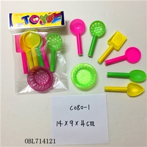 Mini tableware (6 small laden with) - OBL714121