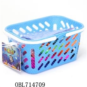 Fishing covered 20 times shopping basket with pool - OBL714709