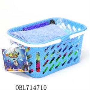 Fishing covered 30 times shopping basket with pool - OBL714710