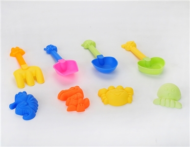 Beach toys (8 pieces of zhuang) cold resistant type - OBL714891