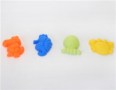 Beach animals (4 pieces) zhuang cold resistant type - OBL714893