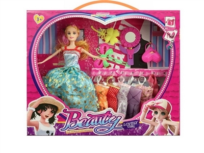 高档11.5寸实身芭比带配件带衣服 - OBL715047