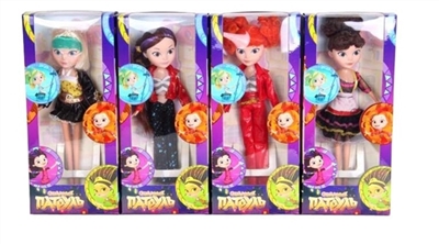 10寸实身12关节俄罗斯美少女特战队4款混装 - OBL715177