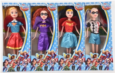 11寸实身超能少女4款混装 - OBL715180