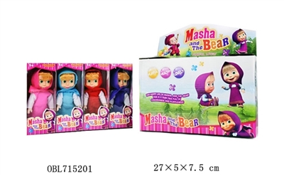 6寸空身玛莎展示盒12PCS - OBL715201