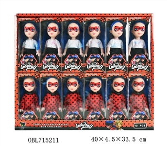 6寸空身迪士尼瓢虫展示盒12PCS - OBL715211