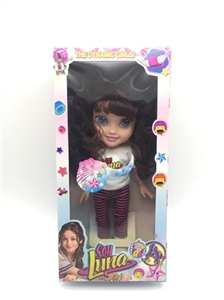 塑料身搪胶手脚14寸塑料身搪胶手脚luna - OBL715218