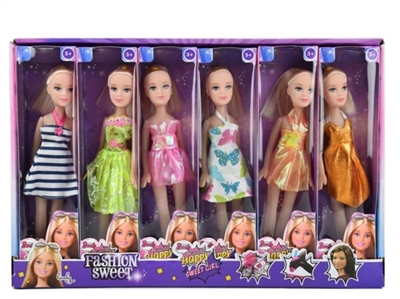 9寸空身芭比展示盒12pcs - OBL715232