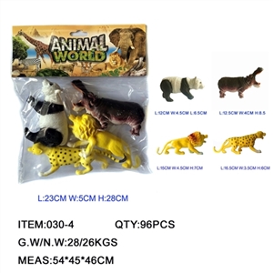 6 inch animals 4 only - OBL715454