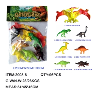 10 inch pterosaurs dinosaur 6 only - OBL715465