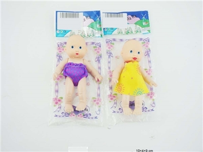 6寸搪胶表情娃 - OBL715942