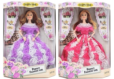 11.5寸9关节娃娃2款混装 - OBL715944