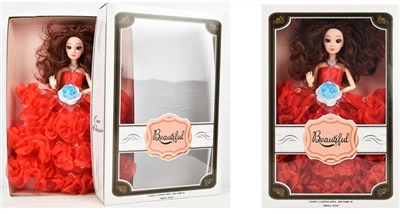 11寸11关节婚纱芭比 - OBL715948