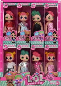 5.5寸空身展示盒惊喜娃娃（16小盒装） - OBL715965