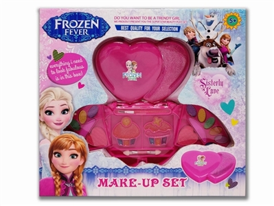 Ice and snow double peach heart colour makeup box - OBL716022