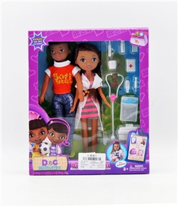 9寸空身男女护士+医具 - OBL716094