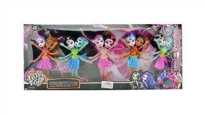 5只9寸空身双头6只手鬼妹 - OBL716108