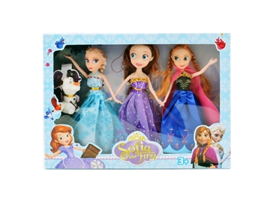 9寸实身2冰雪+索菲亚 - OBL716124