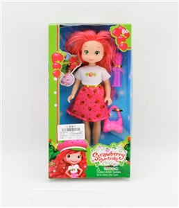 9寸空身肥童草莓娃 - OBL716138