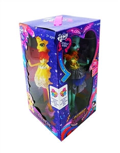 11.5寸重身关节弓妹四面彩盒 - OBL716153