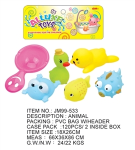 5 evade glue animals spoons - OBL716348