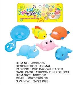 5 evade glue animals spoons - OBL716350