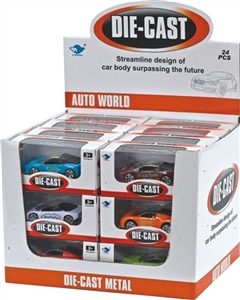 Cartoon car alloy sliding model - OBL716758