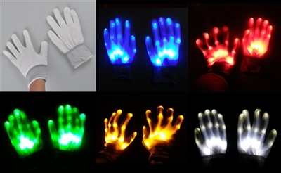 Monochromatic light gloves - OBL717020