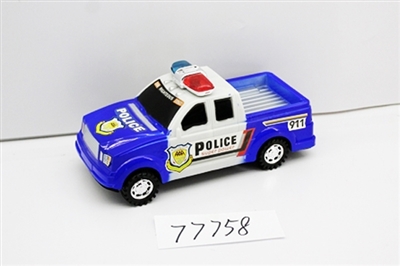 Spray paint inertia pickup the police car - OBL717272