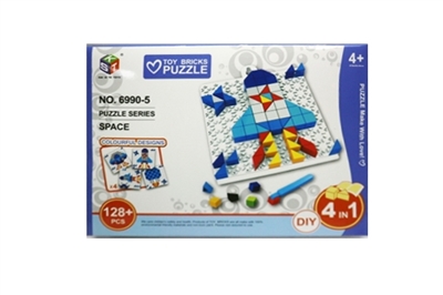 Educational building blocks puzzle DIY series - OBL717533