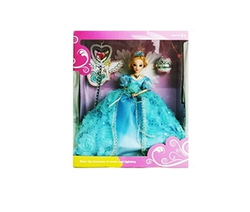 11.5 -inch doll (with accessories) (light/music) (package LR44 * 3) - OBL717701