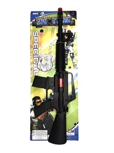 实色火石枪配警徽 - OBL717825