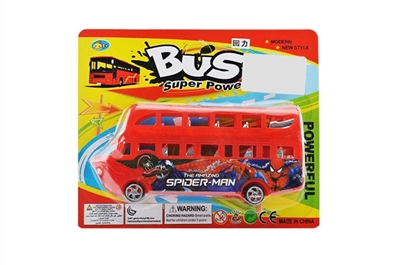 Suction plate back in a double-decker bus - OBL718219