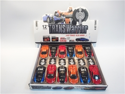 A key deformation 1:32 lamborghini bugatti alloy car back [12 / display box] - OBL718370