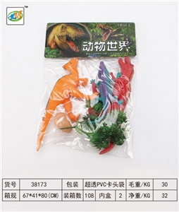 PVC恐龙5件套 - OBL718424