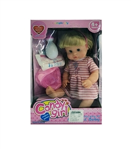 16 inches of lining plastic will pee little girl (bulk) - OBL718516