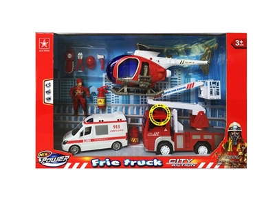 Fire a vehicle inertial IC package electricity. Back to the police car, large aircraft, firefighters - OBL718638